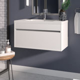 Margret 36 Wall-Mounted Single Bathroom Vanity Set by Orren Ellis