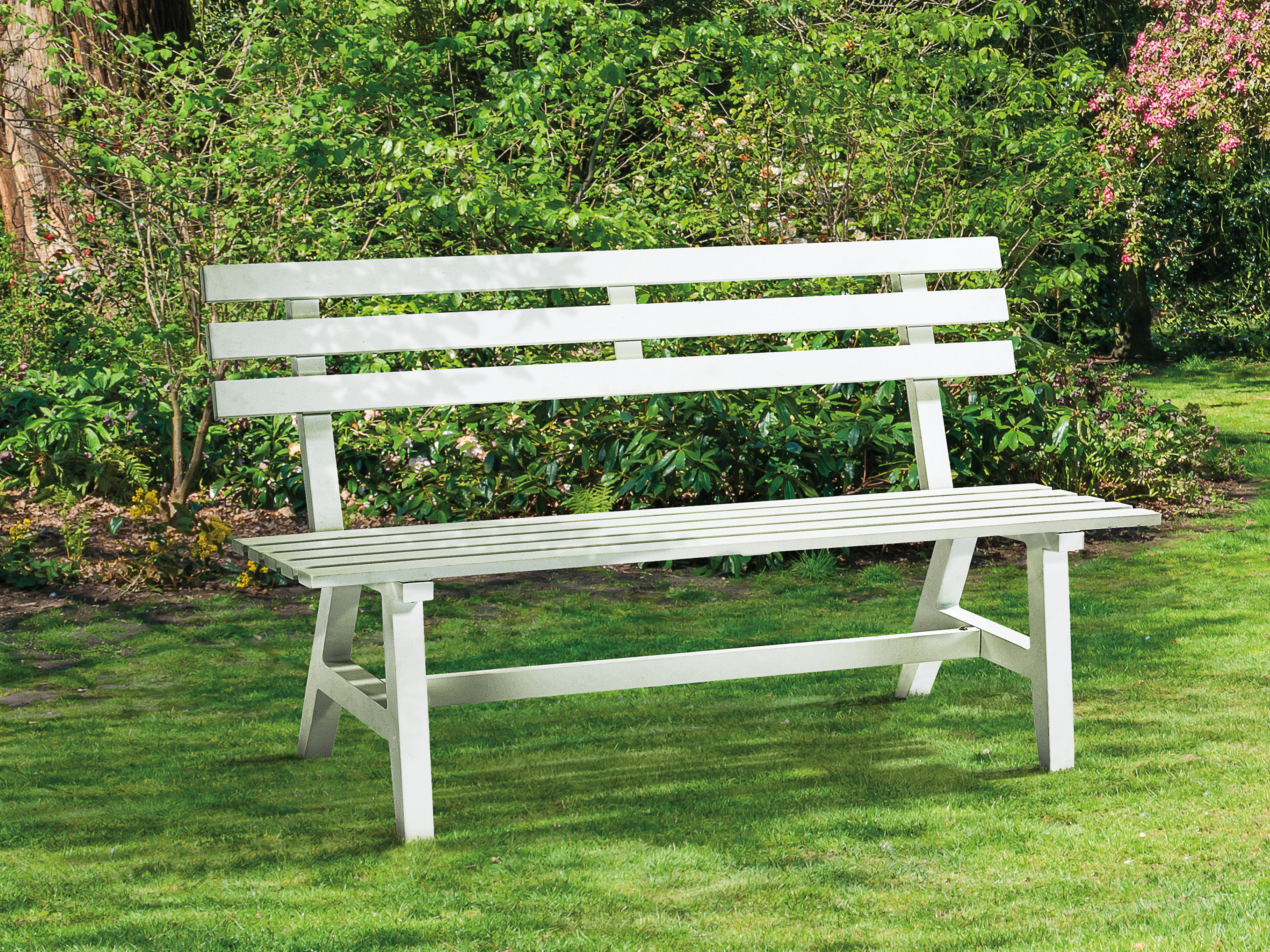 Woodard Holmes Aluminum Garden Bench Wayfair