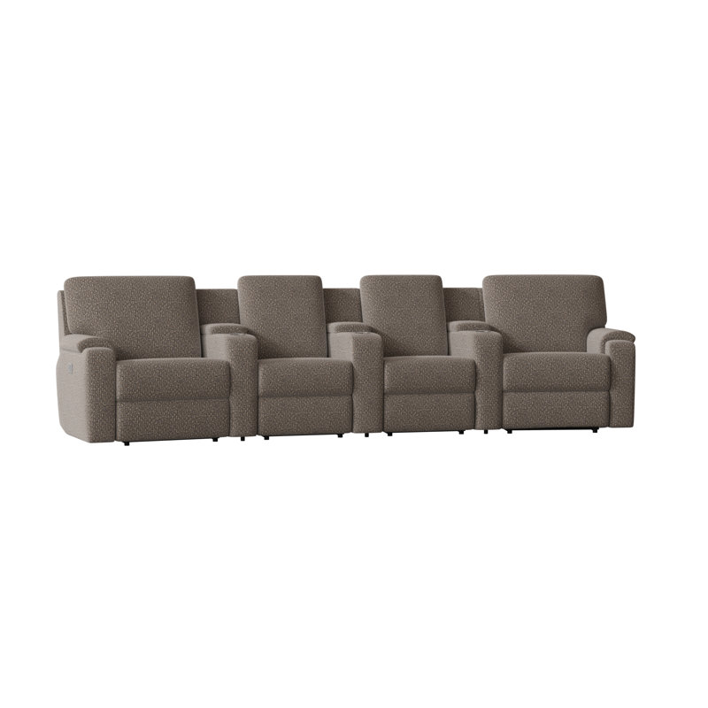 Wayfair Custom Upholstery Gillian Home Theatre Seating Wayfair.ca