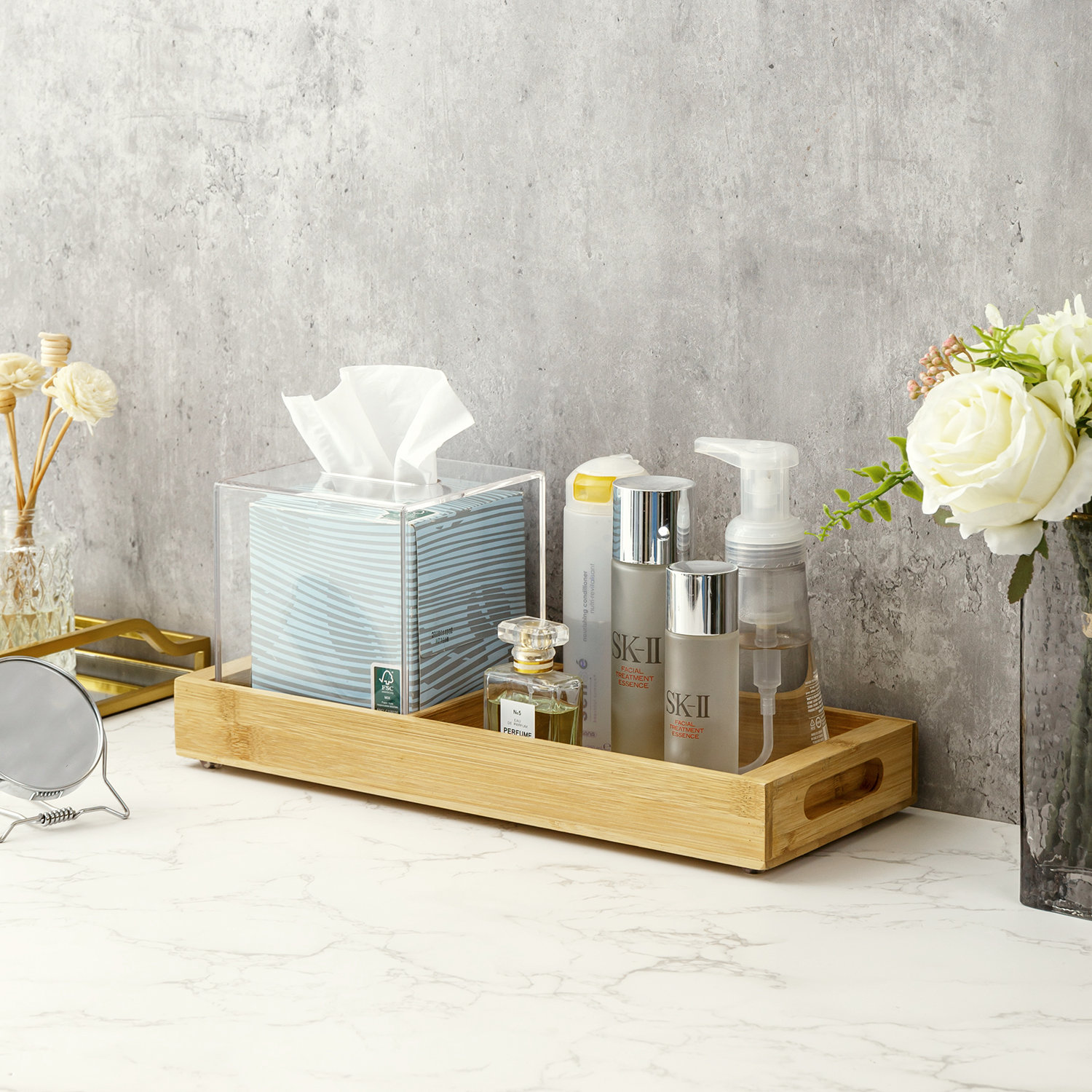 Latitude Run® Kollin Bathroom Accessory Tray Wayfair