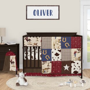 western baby boy crib bedding