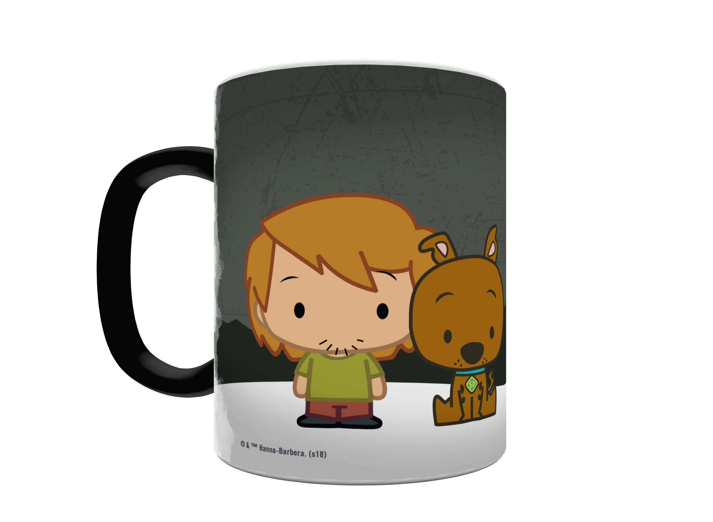 Morphing Mugs Scooby Doo and Shaggy Chibi Cartoon Sleuths Heat ...