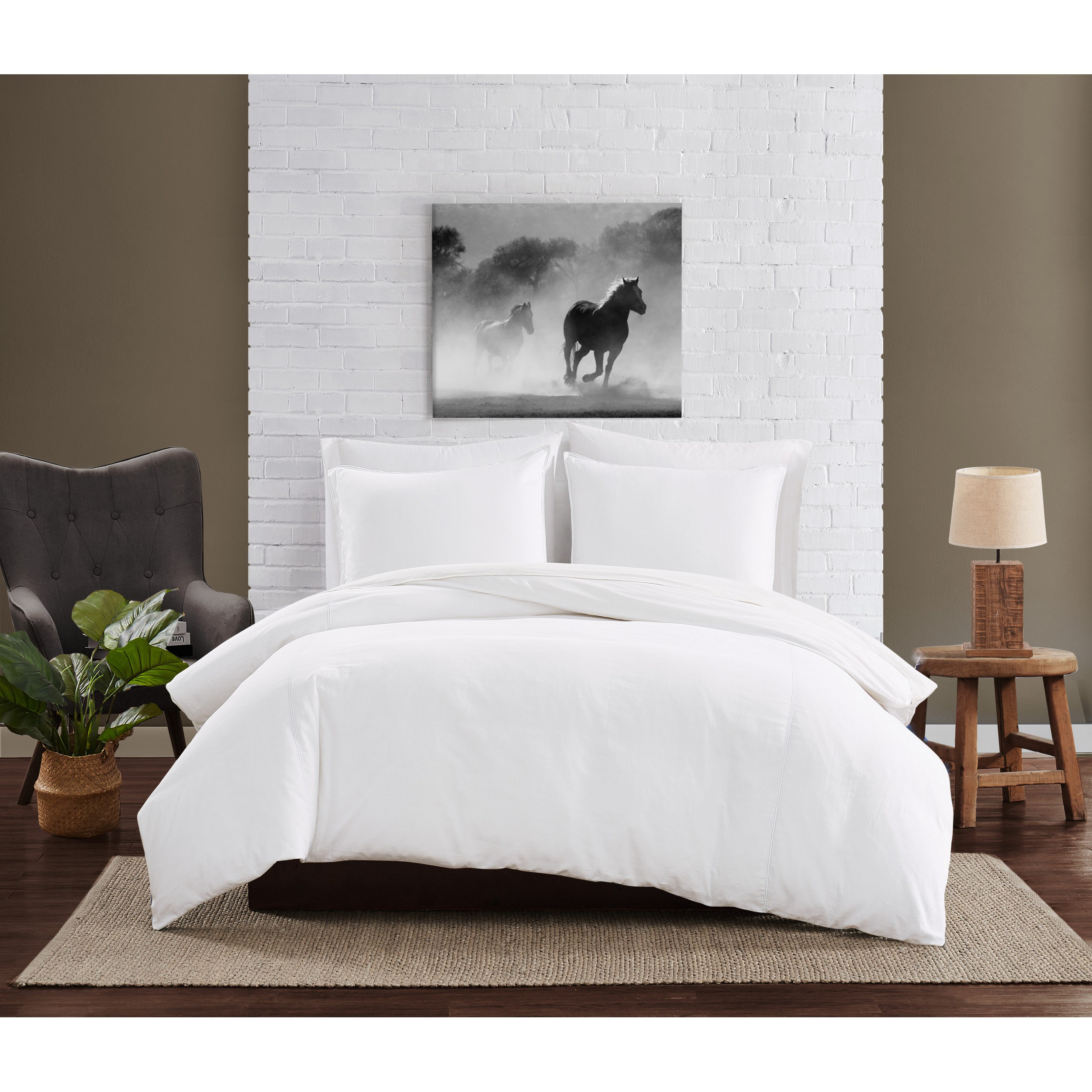 FRYE Cotton Denim Comforter Set & Reviews Wayfair