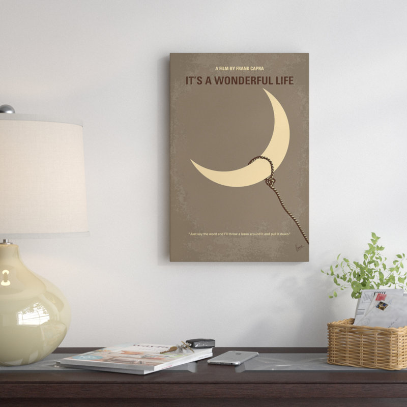 East Urban Home It S A Wonderful Life Minimal Movie Poster