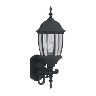 Best Thornhill Traditional 1-Light Glass Shaded Outdoor Wall lantern By Three Posts Outdoor Lighting Thornhill Traditional 1-Light Glass Shaded Outdoor Wall lantern By Three Posts Outdoor Lighting