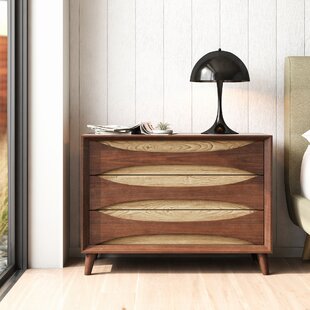 Modern Contemporary Mirrored Nightstand Chest Allmodern