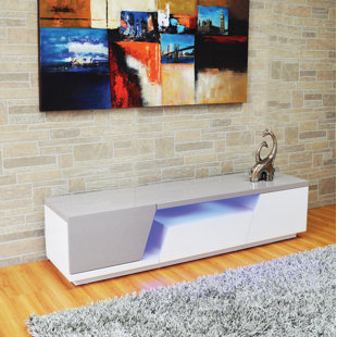 Tv Stand With Led Lights Wayfair Deming 71 Tv Stand With Led Light