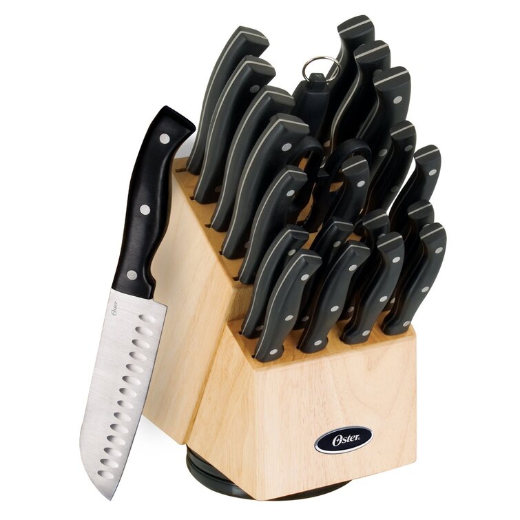 oster cutlery set with block