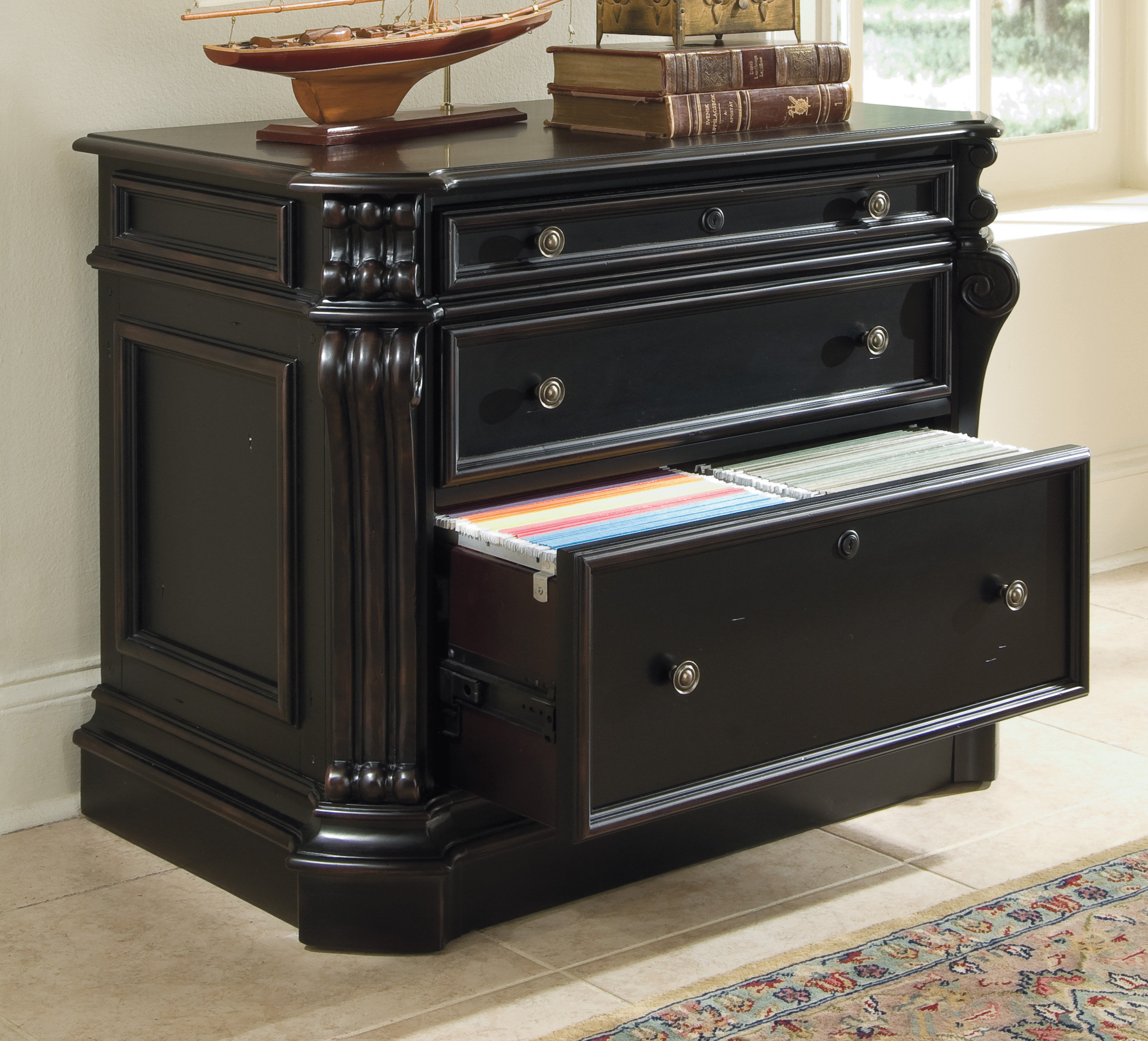 Hooker Furniture Telluride 2 Drawer Lateral Filing Cabinet