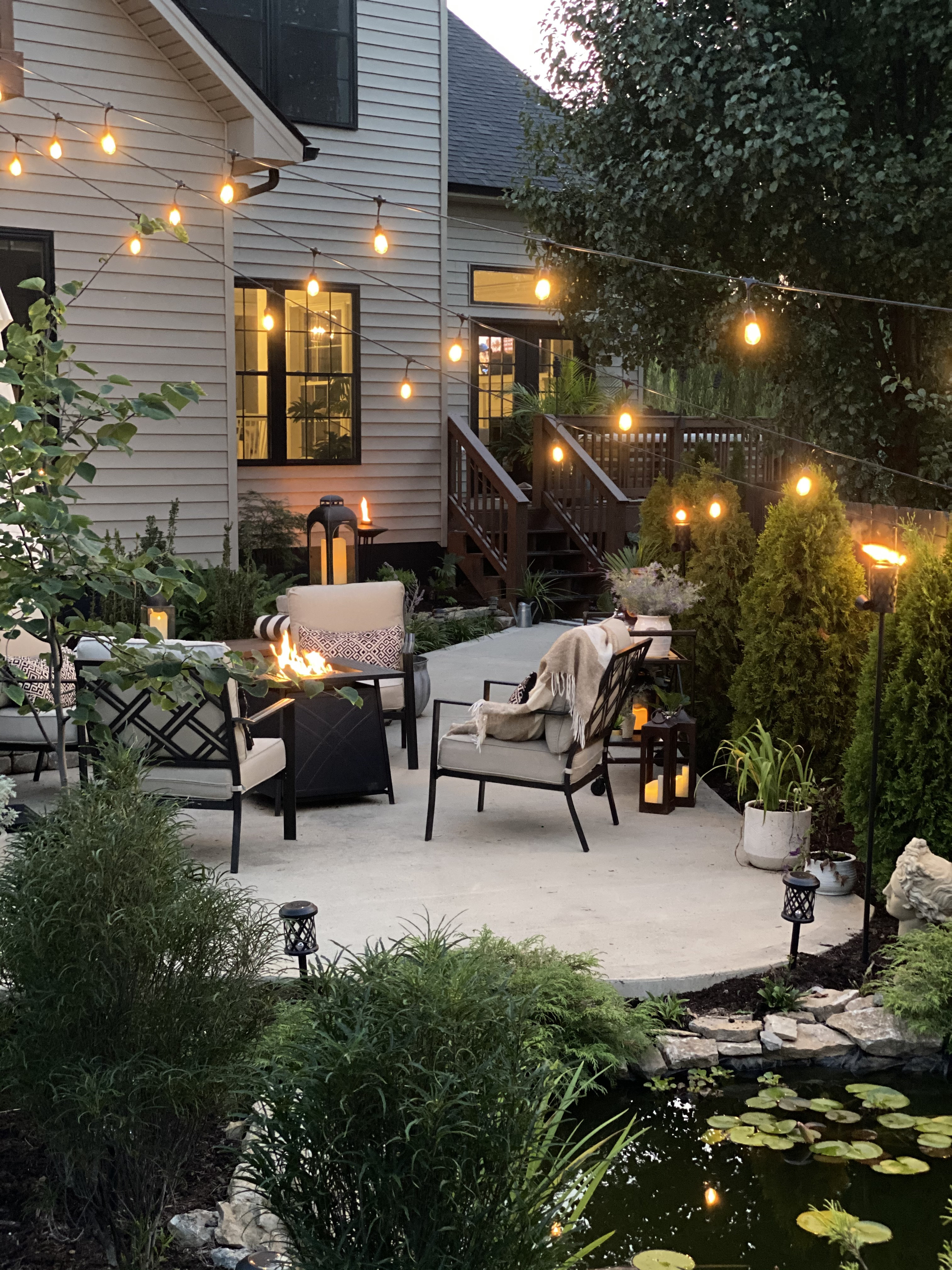 living backyard makeovers on Dreamy Backyard Makeover Ideas Wayfair