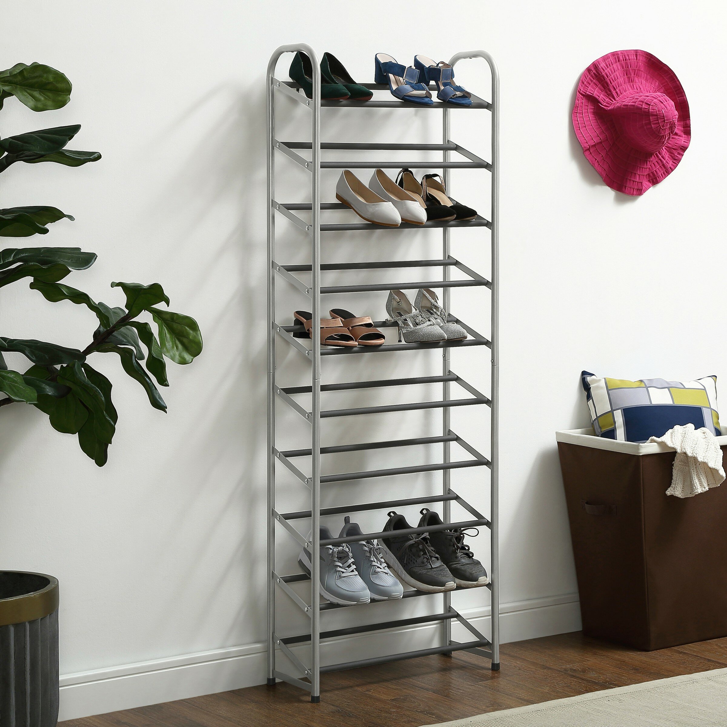 Rebrilliant 30 Pair Shoe Rack Wayfair