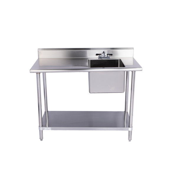 Restaurant Supply Depot 60 L X 24 W Free Standing Bar Sink With Faucet Wayfair Includes:kitchen cabinets, including l shape unit with space for 2 x ovens + microwave + fridgestone topssink + taphobextractor(excludes all kitchen cupboards and carcass and marble tops for sale. 60 l x 24 w free standing bar sink with faucet