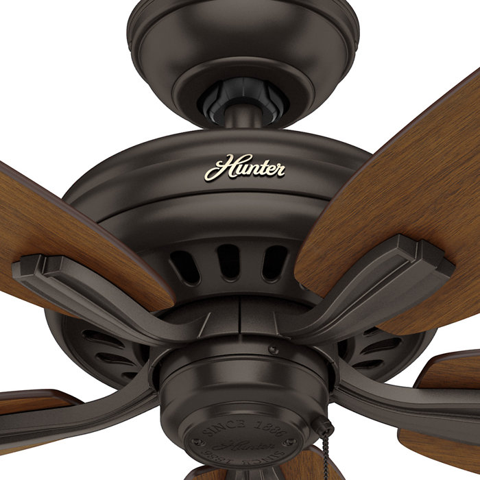 Home Garden 52 Hunter Outdoor Ceiling Fan In Premier Bronze With