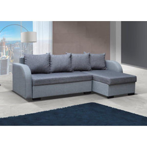 Ecksofa Messina mit Bettfunktion von Home & Haus