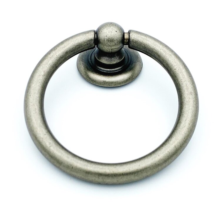 Brushed Hand Forged Round Wide Bracket Drawer Handle Individual Wide Bracket Drawer Handles