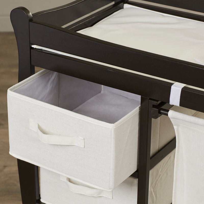 Viv + Rae Ocean Alexander Sleigh Style Baby Changing Table with 3