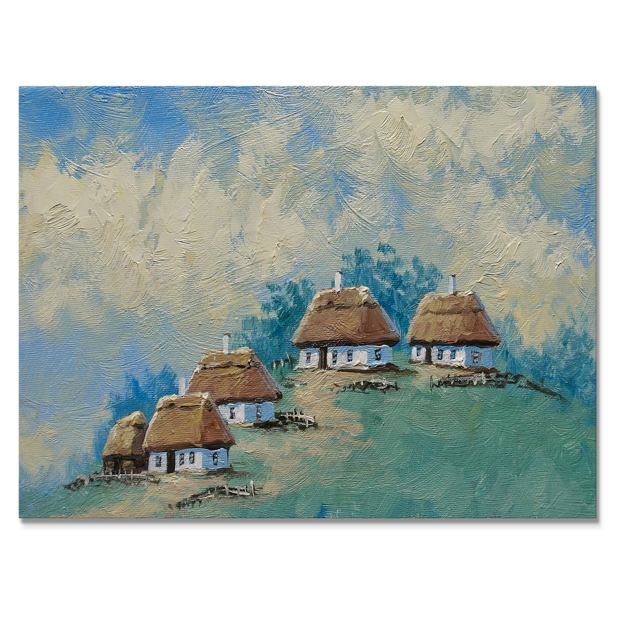 August Grove® Rural House In The Countryside II on Wayfair