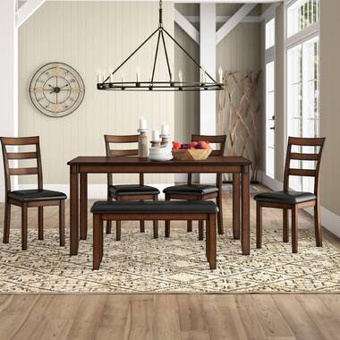 jaworski 6 piece dining set gracie oaks