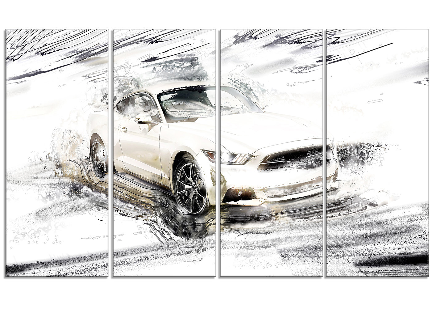 DesignArt Wrapped Canvas Graphic Art Wayfair