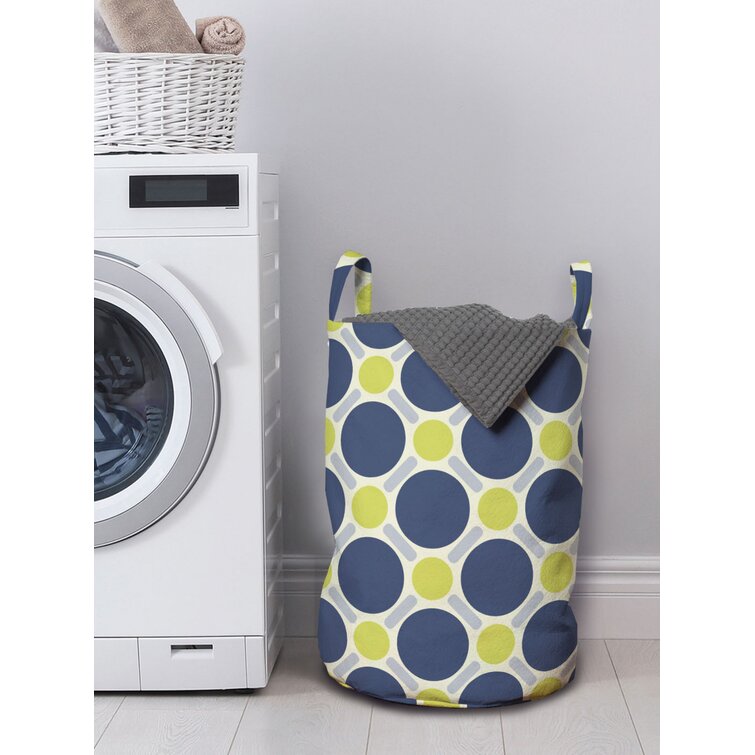 Ambesonne Geometric Shapes Washing Machine Cover Laundromat Decorative Accent 