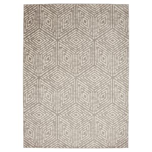 Durant Cubes Gray/Ivory Area Rug