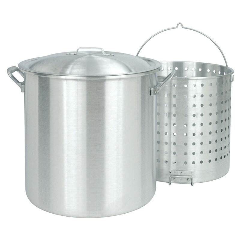 Bayou Classic® Aluminum Steamer Pot With Lid & Reviews 