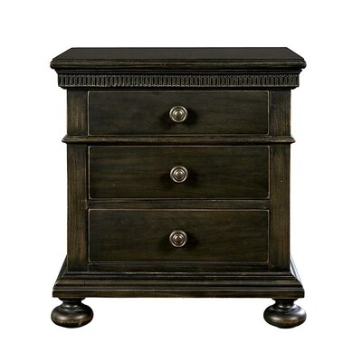 Stone Leigh Furniture Smiling Hill 3 Drawer Nightstand