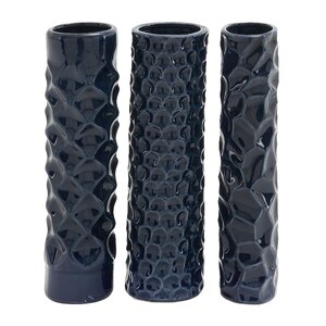 Cylinder Table Vase Set (Set of 3)