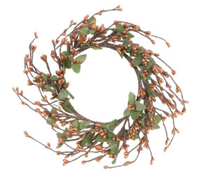 berry candle rings