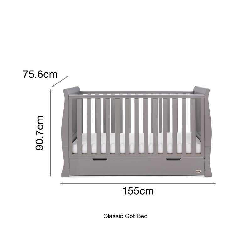 stamford classic cot bed