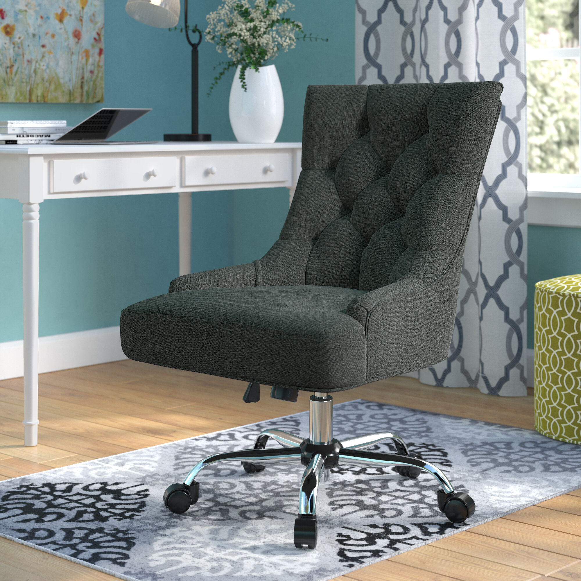 wayfair desk chair no arms