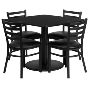 Hao 5 Piece Dining Set by Red Barrel S..