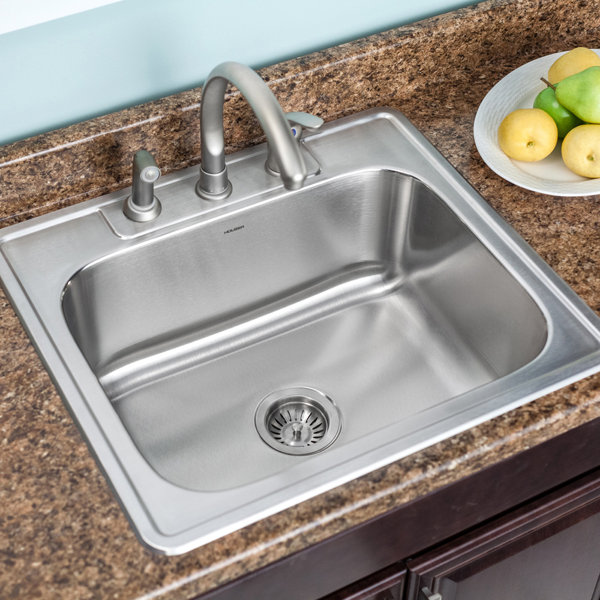 Houzer Glowtone Topmount Single Bowl Gauge Kitchen Sink Reviews Wayfair Houzer Glowtone Topmount Single Bowl Gauge Kitchen Sink Reviews Wayfair