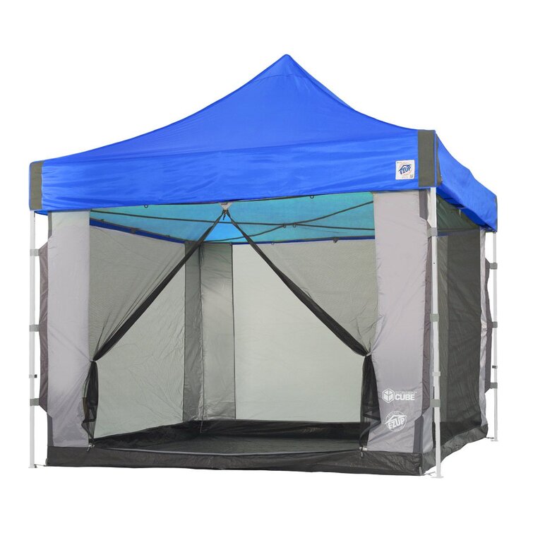 Meander Gedachte half acht E-Z UP Cube Mesh 6 Person Tent with Carry Bag & Reviews | Wayfair