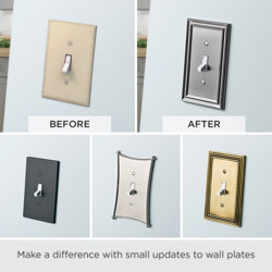 Franklin Brass Paisley 1 Gang Toggle Light Switch Wall Plate Reviews Wayfair