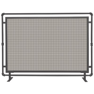 1 Panel Steel Fireplace Screen Uniflame