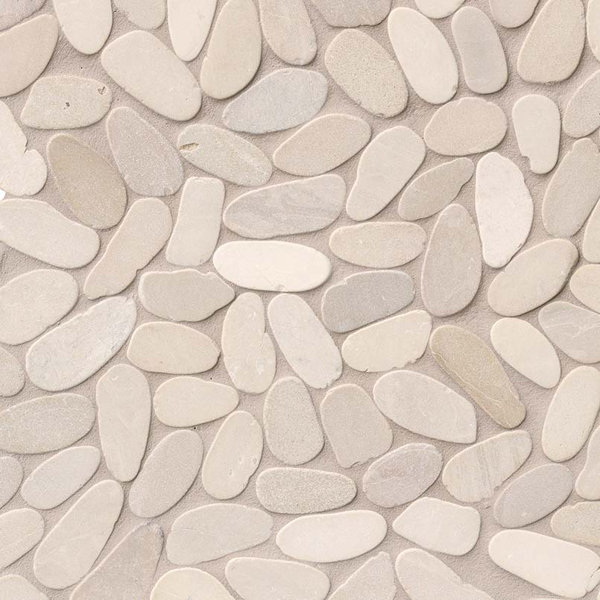 Msi Sliced Earth Random Sized Marble Pebbles Rocks Tile In Beige Msi Sliced Earth Random Sized Marble Pebbles Rocks Tile In Beige Wayfair