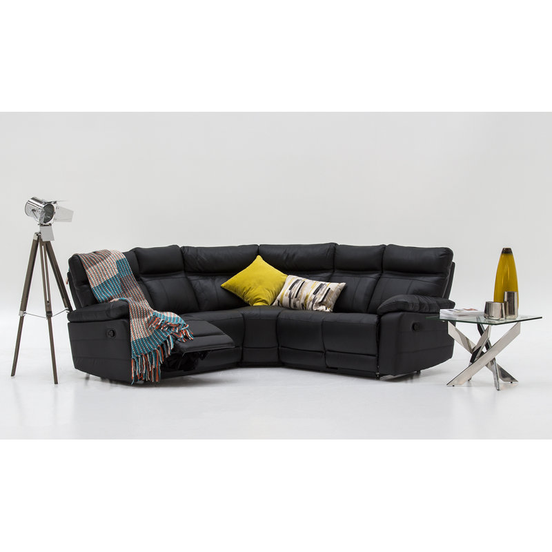 Cedar Creek Leather Reclining Corner Sofa