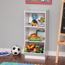 Bookcase With Toy Storage Wayfair