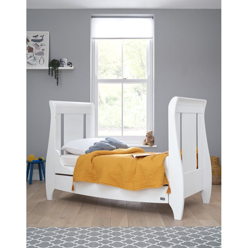 lucas sleigh cot bed