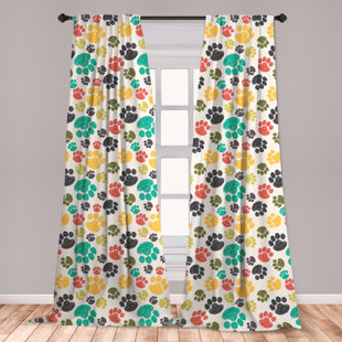 Circle Pattern Curtains Wayfair