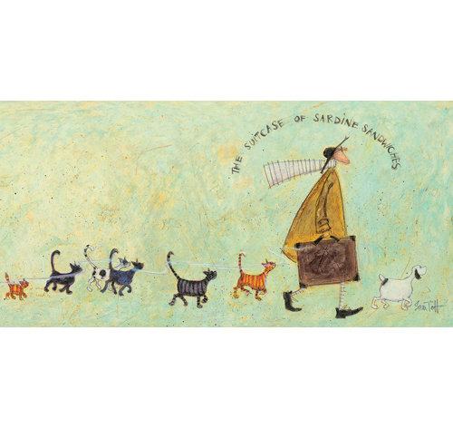 Sam Toft by Sam Toft - Picture Frame Print on Canvas East Urban Home Format: Wrapped Canvas, Size: 40cm H x 50cm W x 0.01cm D