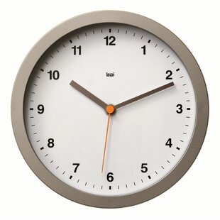 BAI GMT Silver Stainless Steel Convertible Clock 