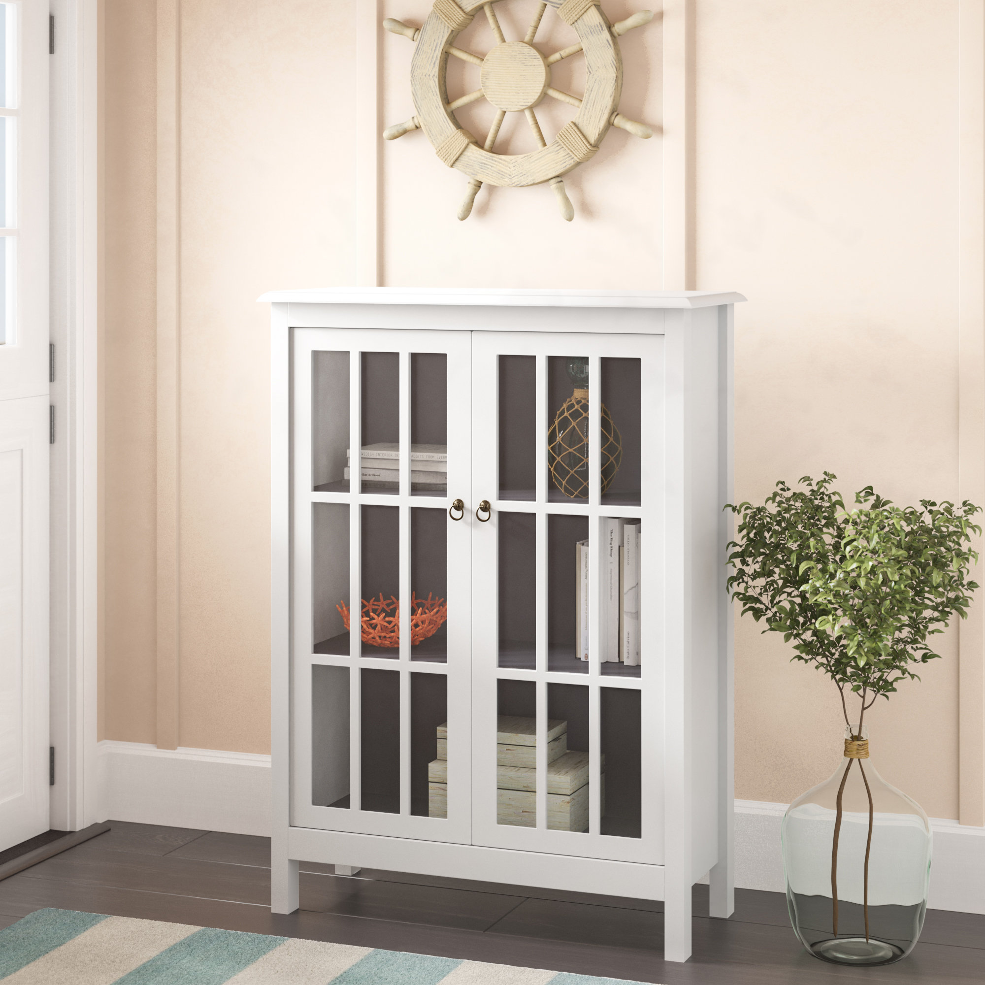 Rosecliff Heights Veneto 50'' Tall 2 - Door Accent Cabinet & Reviews ...
