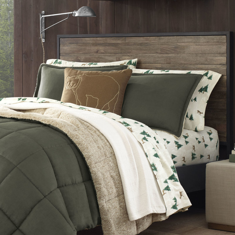 Eddie Bauer Sherwood Microsuede Reversible Comforter Set Reviews