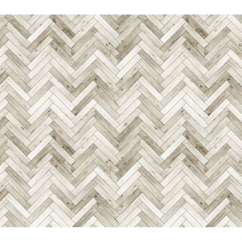 curameng natural parquet floor 10 l x 24 w peel and stick wallpaper roll