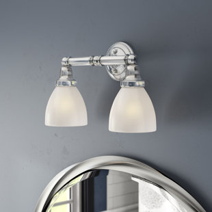 Best Silverton 2-Light Vanity Light By Three Posts Wall Lights Silverton 2-Light Vanity Light By Three Posts Wall Lights