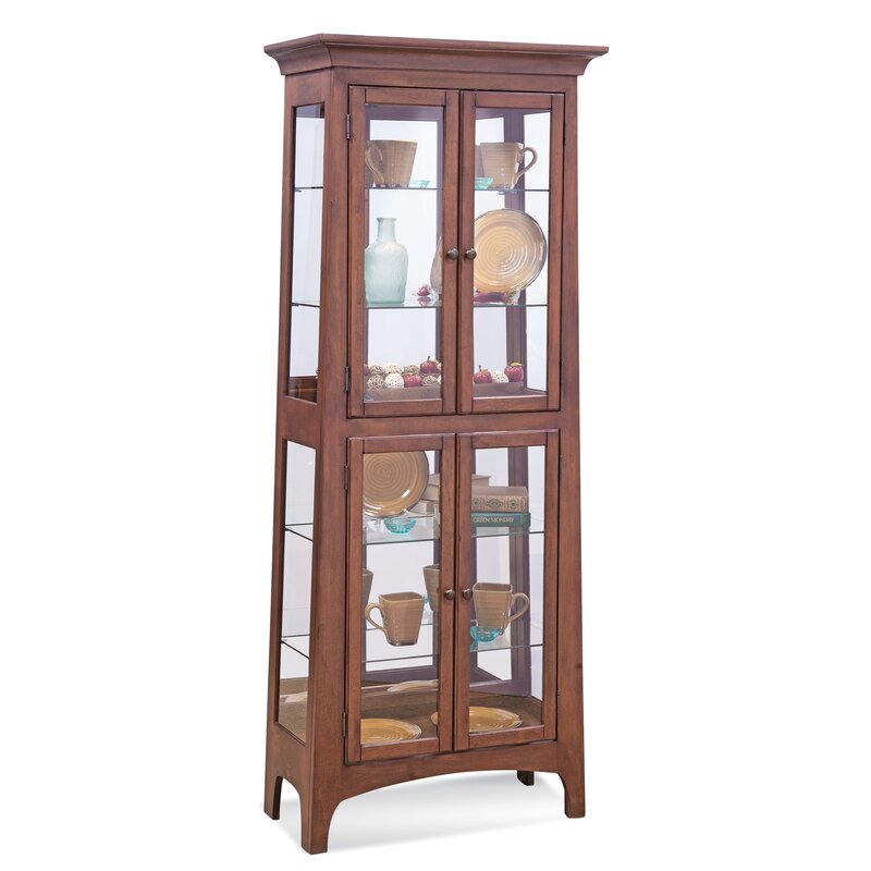 Philip Reinisch Co Lancaster Iii Lighted Curio Cabinet Reviews