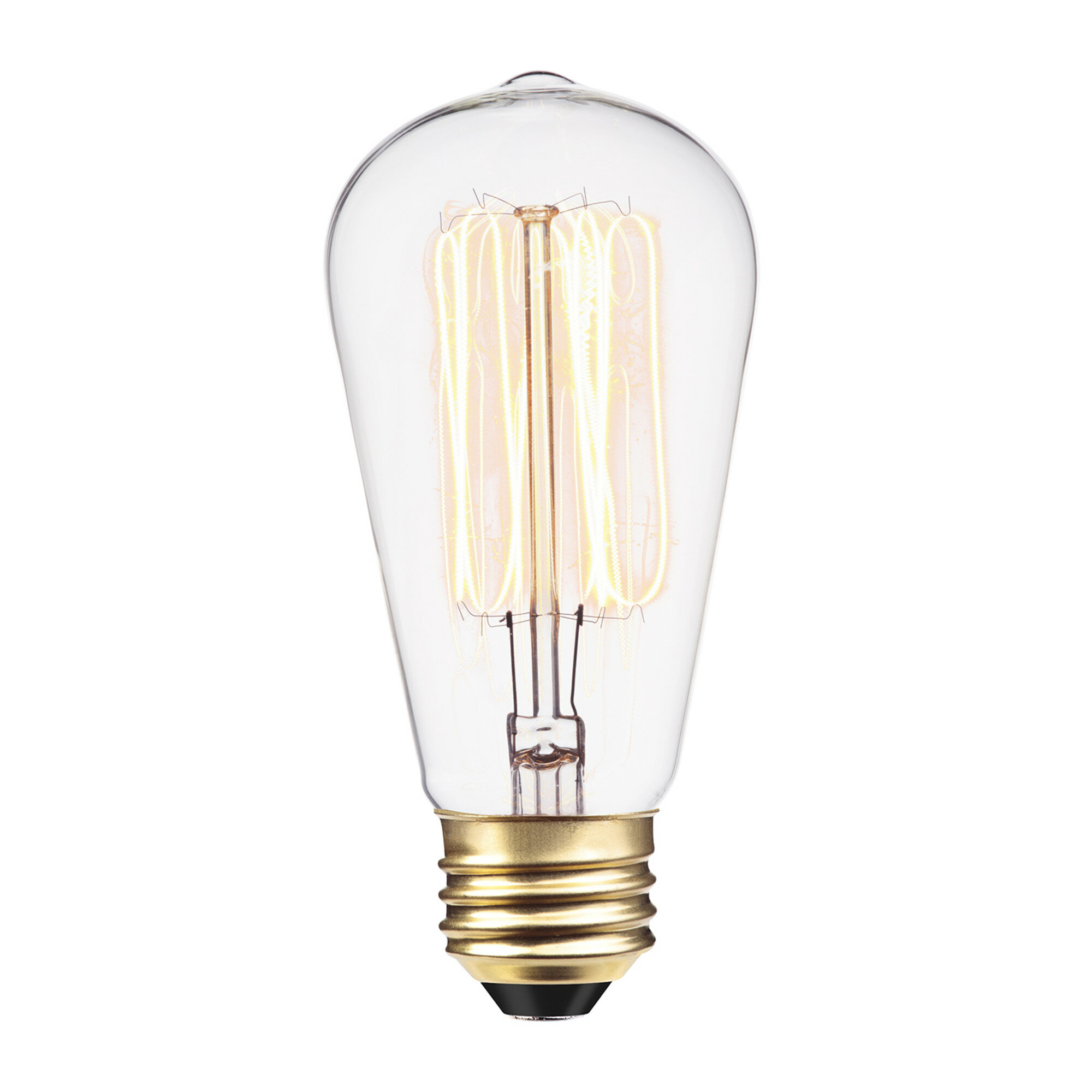ledningsfri Dræbte tang Globe Electric Company 60 Watt (60 Watt Equivalent), ST19 Incandescent,  Dimmable Light Bulb, Warm White (2200K) E26/Medium (Standard) Base &  Reviews | Wayfair