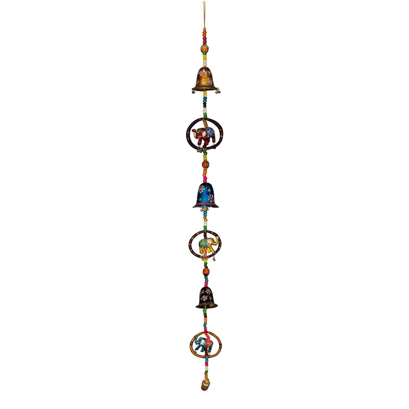 World Menagerie 3 Bells 3 Elephant Hanging Wall Décor Wayfair